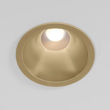 Встраиваемый светильник Elektrostandard 25071/LED 15W латунь