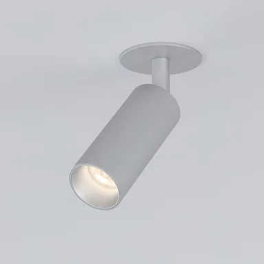 Встраиваемый светильник Elektrostandard Diffe серебряный 8W 4200K (25039/LED)