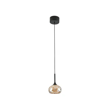 Подвесной светильник Newport 7241/S mat.black amber