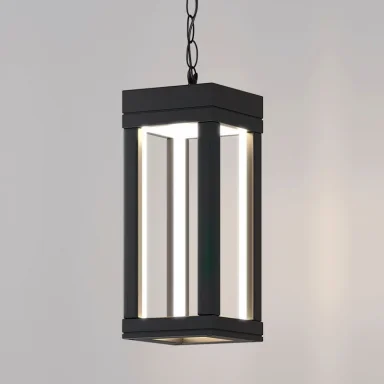Подвесной уличный светильник Elektrostandard 1528 TECHNO LED чёрный