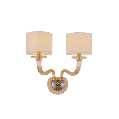 Бра Newport 8682/A gold polished amber