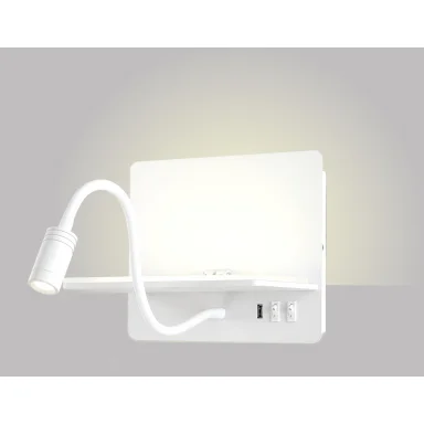 Бра Crystal Lux DUO AP9W LED WH