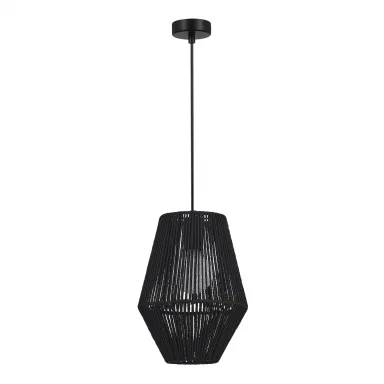 SLE6025-413-01 Светильник подвесной черный/черный E27 1*40W