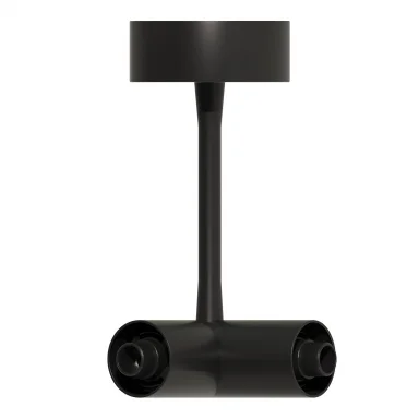 ST1602.439.00 Потолочный токопроводящий угловой соединитель ST-Luce Черный