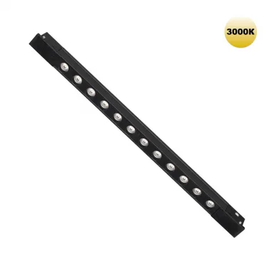 NOVOTECH 359511 SHINO NT24 126 черный Трековый светильник для низковольт. шинопровода арт.135179-135