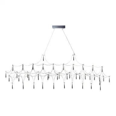 SL6603.103.23 Светильник подвесной ST-Luce Хром/Прозрачный LED 1*23W 4000K