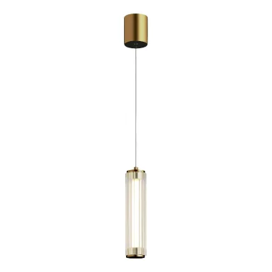 SL6224.303.01 Светильник подвесной ST-Luce Латунь/Прозрачный LED 18W 4000K