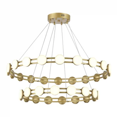 SL6610.203.36 Светильник подвесной ST-Luce золотистый/белый LED 1*70W 4000K