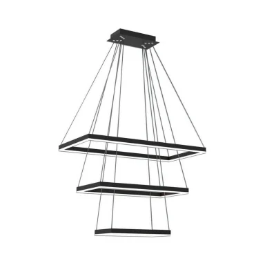 08211-3,19(4000K) Подвес Альтис черный w80*40+60*30+40*20 h140 Led 85W (4000K)