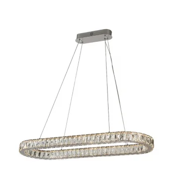 Подвесная люстра Newport 8580/90 C oval chrome
