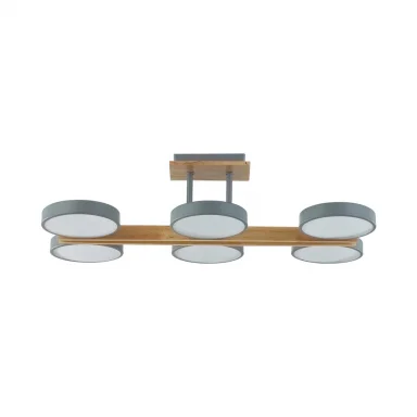 8031/108CL LEDIO LN24 серый, дерево/металл, акрил Потолочный светильник LED 108W 3000-6000К 220V PLA