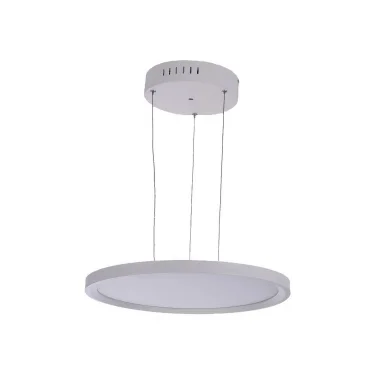 08725-1 Подвес диммируемый Парете белый d40,3 Led 24W (3000K-7000K) с пультом ДУ