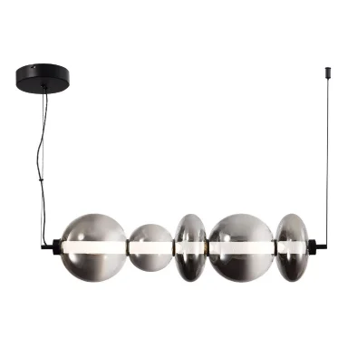 SL6119.413.40 Светильник подвесной ST-Luce Черный/Дымчато-Серый LED 140W 3000K