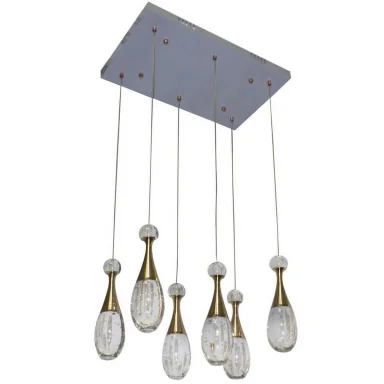 Подвесная светодиодная люстра Kink Light Флакон 08546(3000К)