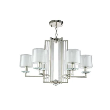 Люстра NICOLAS SP-PL6 NICKEL/WHITE
