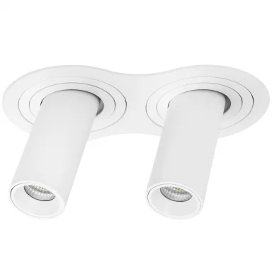 i626264 Светильник INTERO TUBO LED 10W*2 500LM*2 60G БЕЛЫЙ 4000K (217626+217264+217264)