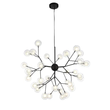 SL376.403.36 Светильник подвесной ST-Luce Черный/Прозрачный, Белый G4 LED 36*2W