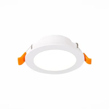 ST210.538.06 Св-к встр. Белый LED 1*6W 3000K 480Lm Ra80 110° IP20 D90xH30 180-240V