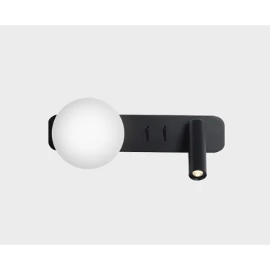 Бра ITALLINE IT08-8024 black 3000K