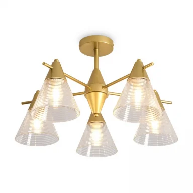 Люстра на штанге Freya FR5588CL-05BZ