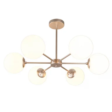 Escada 2110/6P E14*40W Satin nickel