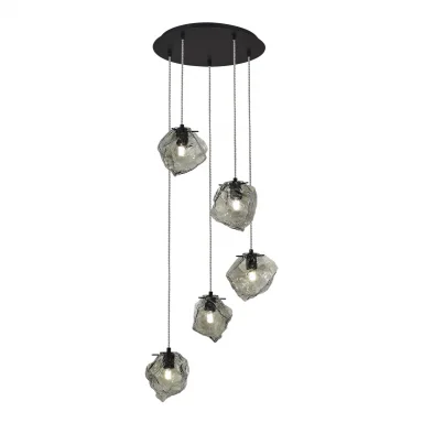 SL1175.403.05 Светильник подвесной ST-Luce Черный/Серо-зеленый E14 540W