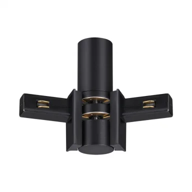 NOVOTECH 135249 SHINO NT24 116 черный Соединитель с токопроводом гибкий угловой "L" IP20 48V FLUM