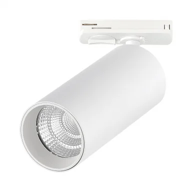 ST384.536.10 Св-к трек. Zoom Белый LED 110W 3000K 900Lm Ra>90 10-55°  IP20 L160xW50xH- 220V