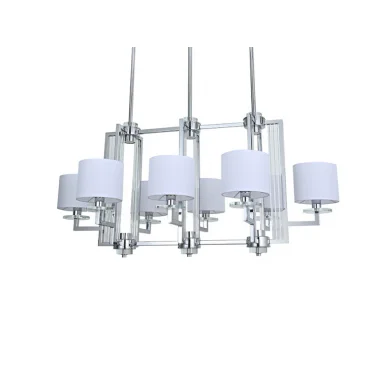 Подвесная люстра Newport 35408/S chrome без абажуров