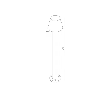 Ландшафтный светильник O421FL-L5GF