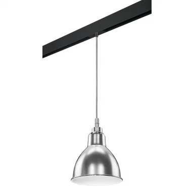 PRO765014 Светильник д/1-фазн трека LOFT 1х40W E14 ХРОМ/ЧЕРНЫЙ (765014+595007)