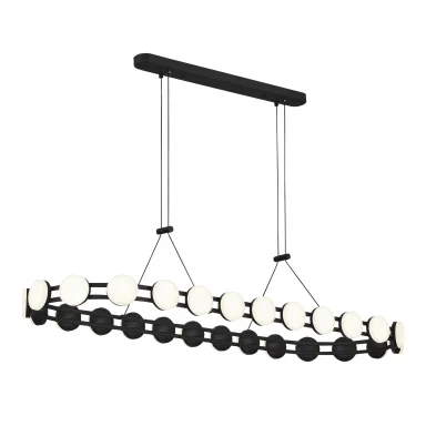 SL6610.403.26 Светильник подвесной ST-Luce черный/белый LED 1*50W 4000K
