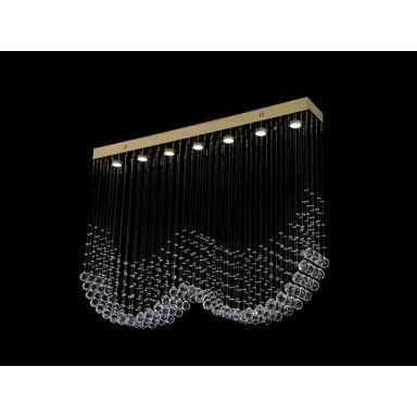 Каскадная люстра Newport 8407/PL gold