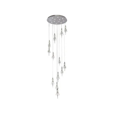 Каскадная люстра Newport 8360/800 chrome