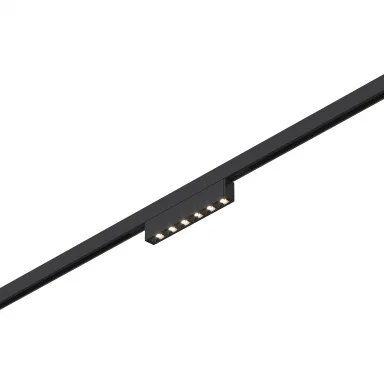 ST666.446.05 Магнитный трековый светильник Черный LED 1*5W 4000K 220Lm Ra>90  IP20 L100xW10xH18 24V