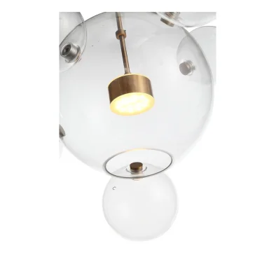 SL1133.213.01 Светильник подвесной ST-Luce Латунь/Прозрачный LED 1*14W 3000K