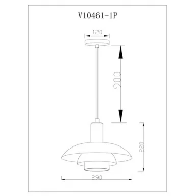 Подвесной светильник Moderli V10461-1P