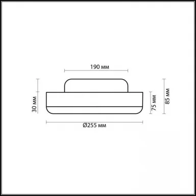 Настенный светильник Odeon Light Yun 2177/1C