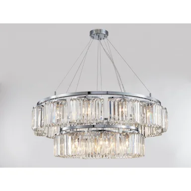 Подвесная люстра Newport 4358+12/S chrome