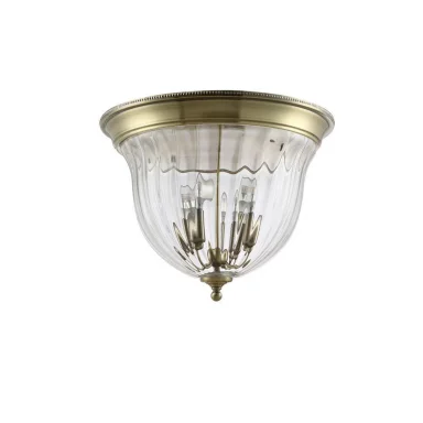 Светильник потолочный JUGO PL4 BRONZE/TRANSPARENTE