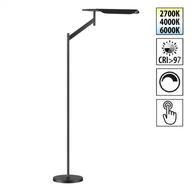 359542 NT LEDO Торшер диммир. со сменой цвет.темпер. 14W 100-240V 2700К\4000К\6000К IP20 ALA