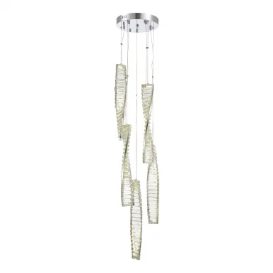 SL6205.103.05 Светильник подвесной ST-Luce Хром/Прозрачный LED 155W 3000K