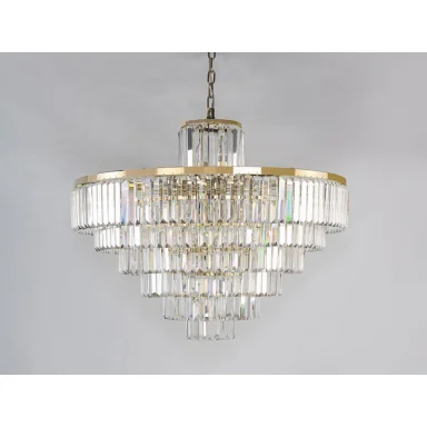 Каскадная люстра Newport 31124/S gold