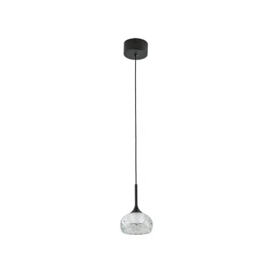 Подвесной светильник Newport 7241/S mat.black clear