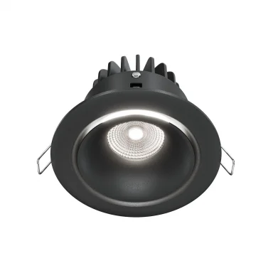 Встраиваемый светильник Yin 4000K 1x12Вт 60° DL031-L12W4K-B
