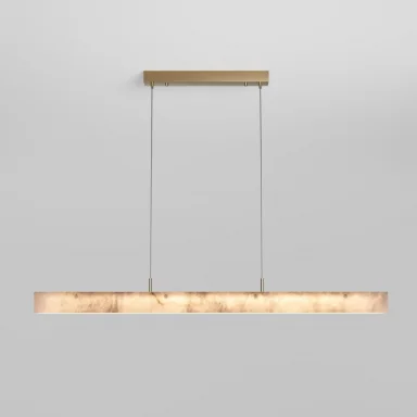 Линейный светильник Eurosvet 604053 LED латунь/ алебастр