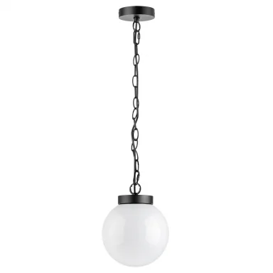 373110 Светильник BOLLA 1x10W (led) E27 ЧЕРНЫЙ IP65/IP44