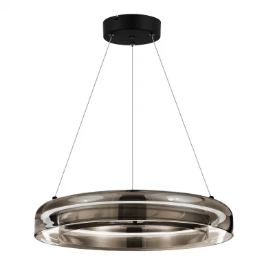 SL6019.333.01 Светильник подвесной ST-Luce Черный/Дымчатый, Белый LED 136W 3000K