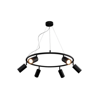 Светильник подвесной Crystal Lux CLT 015C6 D600 BL