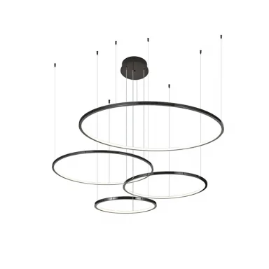 Каскадная люстра Newport 15104/S black glossy
